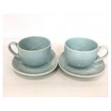 Natural Elements egg shaped sauce and mug