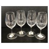 Williams-Sonoma four stemmed wine glasses
