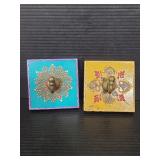 Two mandala World Market wall hooks