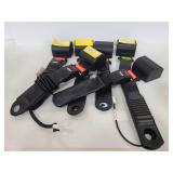Factory sample display seat belts