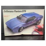 New/sealed Testors model 1986 DeTomaso GT5