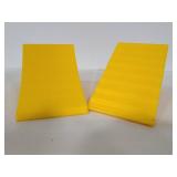 Wheel chock pair