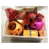Halloween decor and children