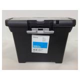 Room Essentials file box with contents