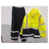 New WW safety jacket & used Tingley pants