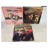 Trio of vintage movie Laser Discs