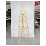 Wood art easel