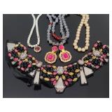 Beaded & rhinestone jewelry collection