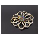 Vintage Rhinestone brooche