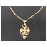 Goldtone Raquel necklace