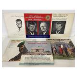 John F Kennedy & other American vinyl records