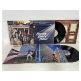 Emerson Lake & Palmer & YES 8 vinyl record albums