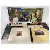 Eleven vintage vinyl record albums 1960s-70s