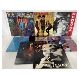 Vintage vinyl record album collection - 1980