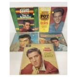 Young Elvis vintage vinyl record album collection