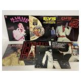 LIVE Elvis vintage vinyl record album collection