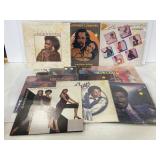 Collection of 14 vintage R&B vinyl record albums