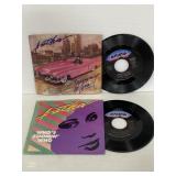 Aretha Franklin 45 RPM records w/ sleeves