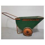 Vintage metal milcoe pick-up cart