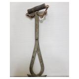 Vintage metal ice tongs