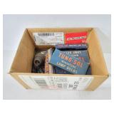 Box of vintage miniature lamp bulbs