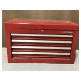 Vintage craftsman 4 drawer tool chest w/ tools
