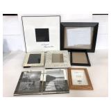 Seven assorted decorative picture frames