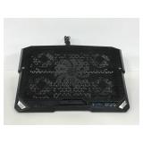 Laptop cooling station
