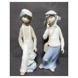 Vintage Casades figurine pair