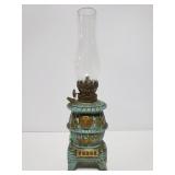 Mini vintage stove lamp