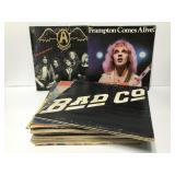 Vinyl record album collection