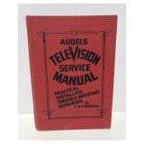 Vintage Audel Television service manual book