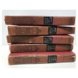 5 volumes of Little Masterpieces of Autobiography