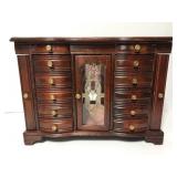Wood jewelry box