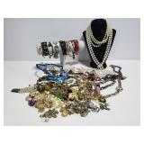 Large costume jewelry collection