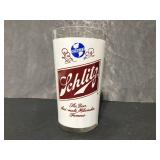 Schlitz beer glass