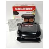 New in box George Foreman 2-serving grill