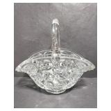 Circle texture glass basket