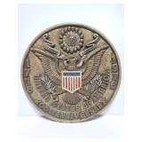 Large United States of America medallion art