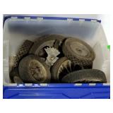 Lawn mower wheels assortment