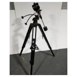 Large wood & metal telescope tripod