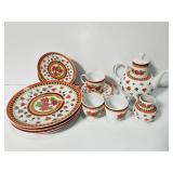 Heinrich Bohemian china set
