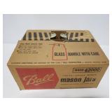 Case of Ball Mason jars