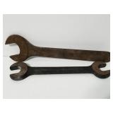 Two large size vintage Billings wrenches