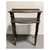 Wooden accent table