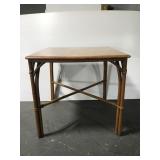 Haywood Wakefield mid century Rattan table