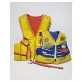 Adult and youth life jacket pair