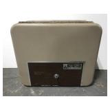 Sentry fireproof lock box w/ key
