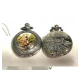 Pair of vintage pocket watches