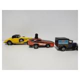 Toy car trio